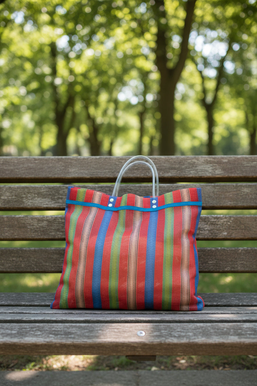 Lilia Mesh plastic bags