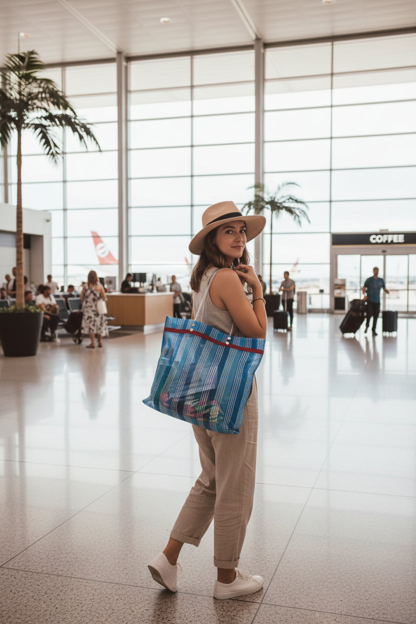 Lilia Mesh plastic bags