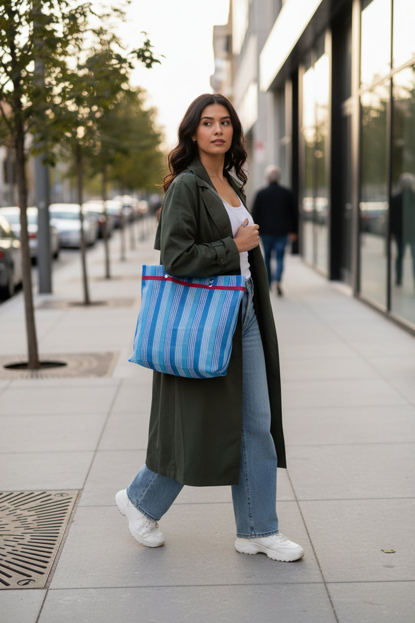 Lilia Mesh plastic bags