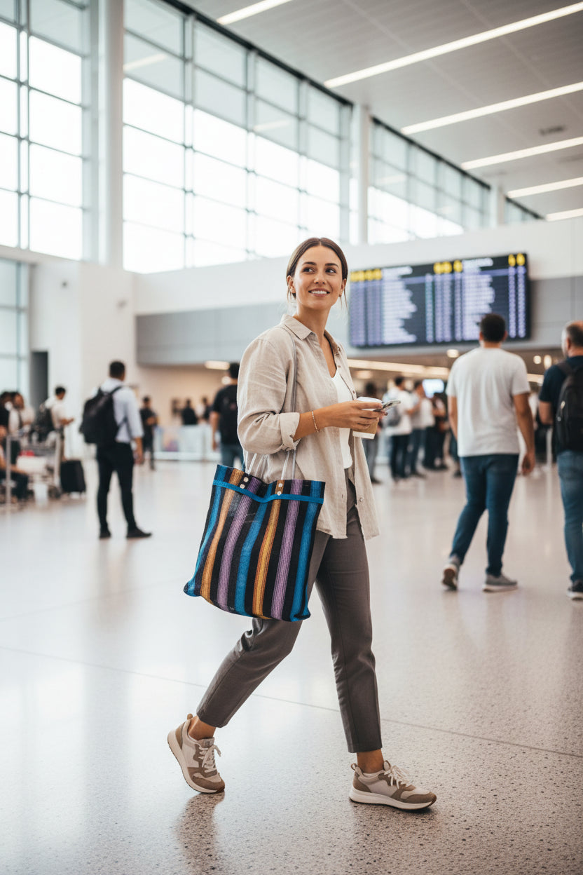 Lilia Mesh plastic bags