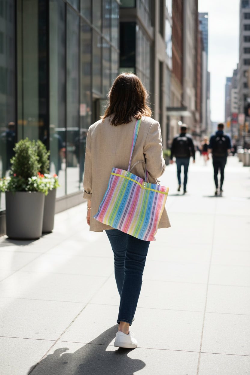 Lilia Mesh plastic bags