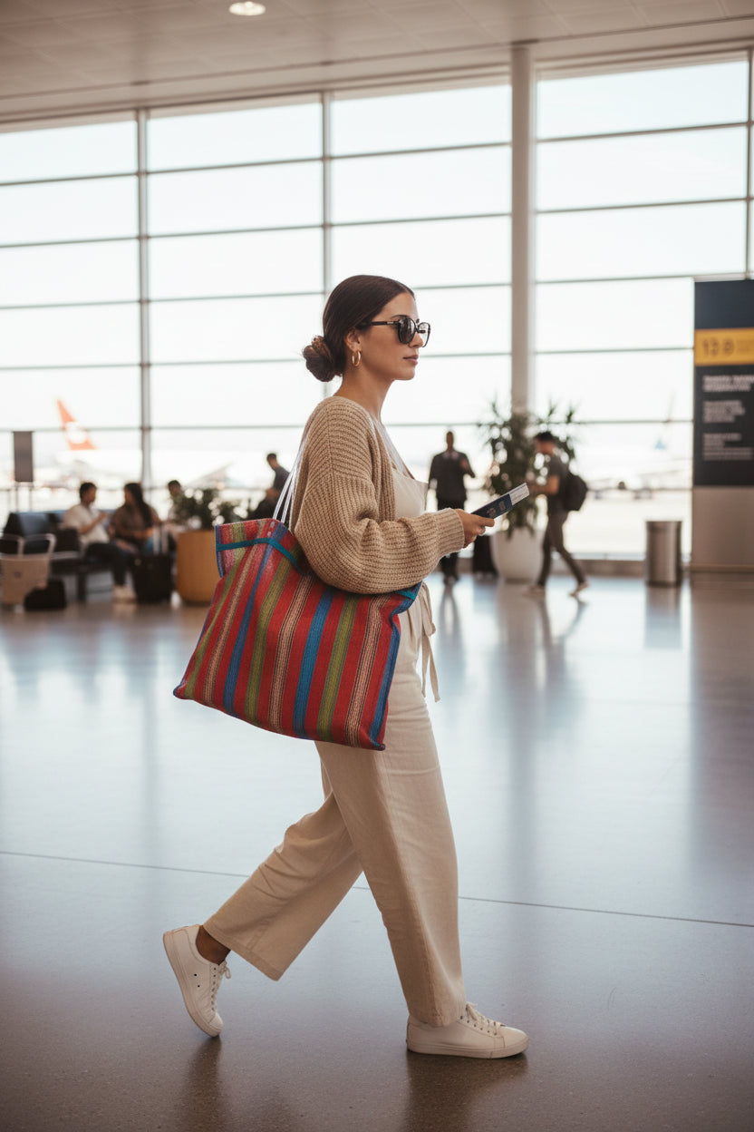 Lilia Mesh plastic bags