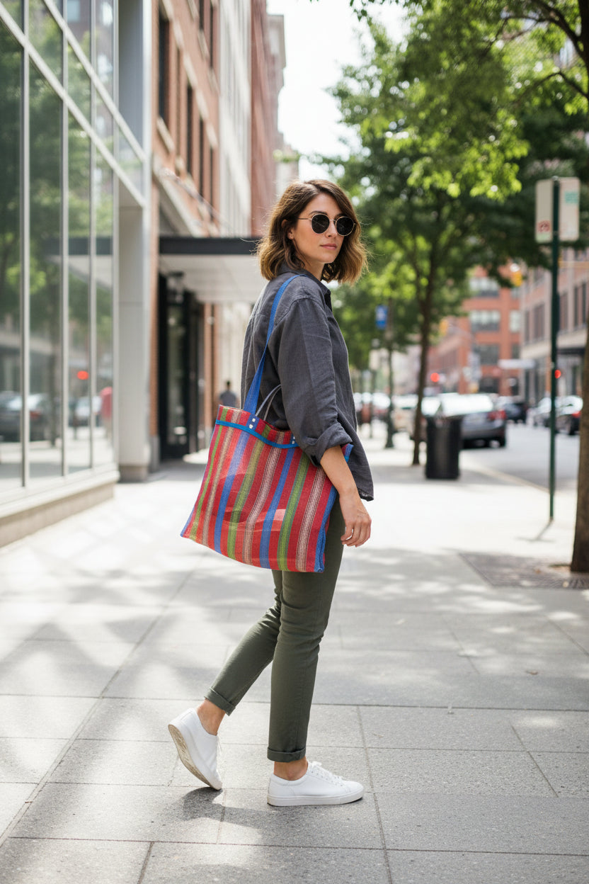 Lilia Mesh plastic bags