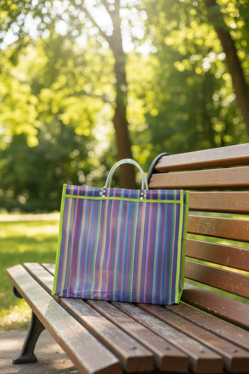 Lilia Mesh plastic bags