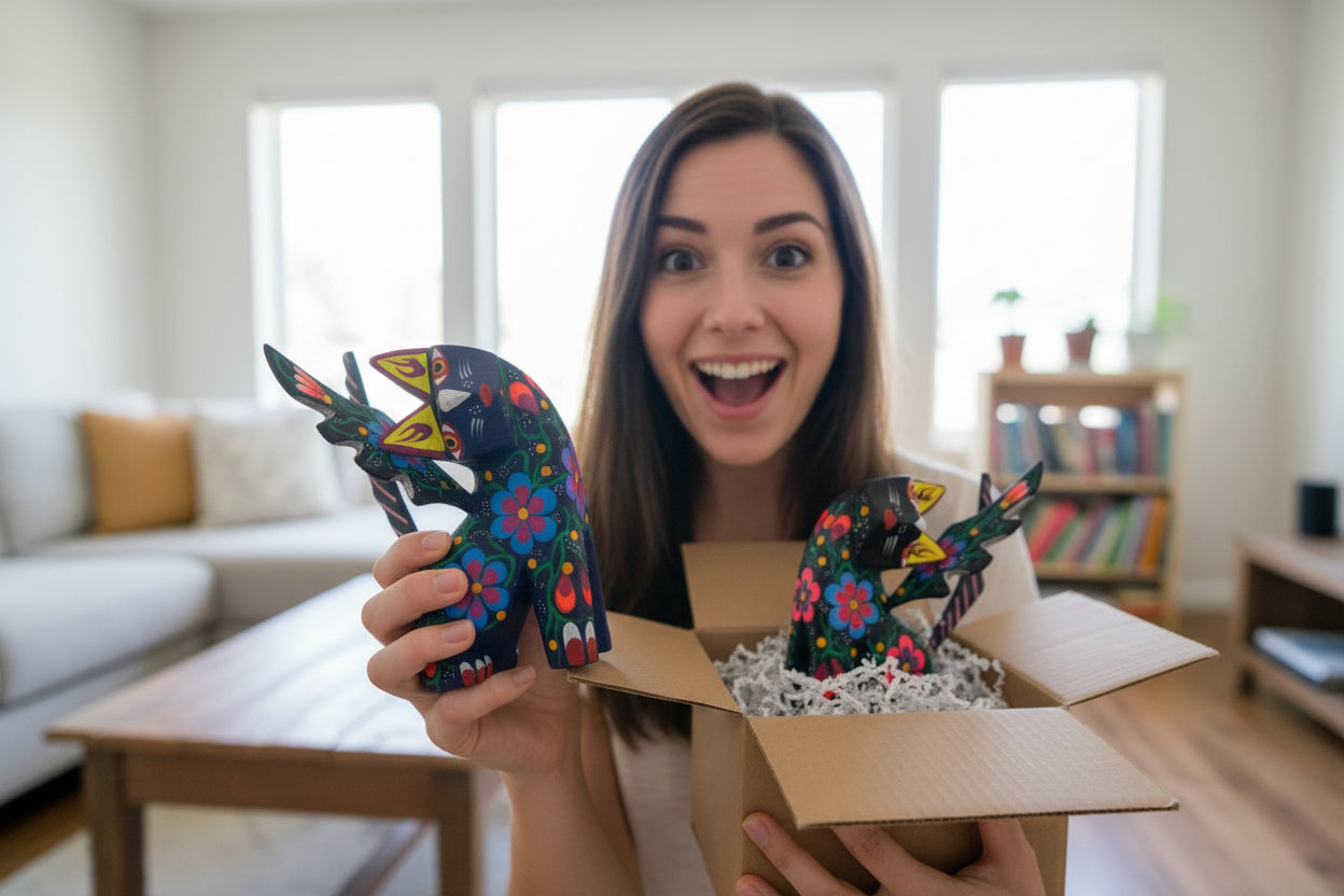 Mini Alebrije Set 6 pieces