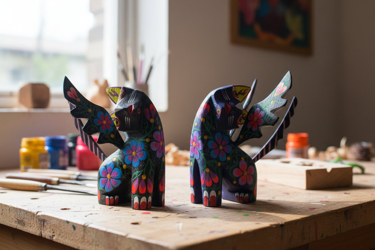 Mini Alebrije Set 6 pieces