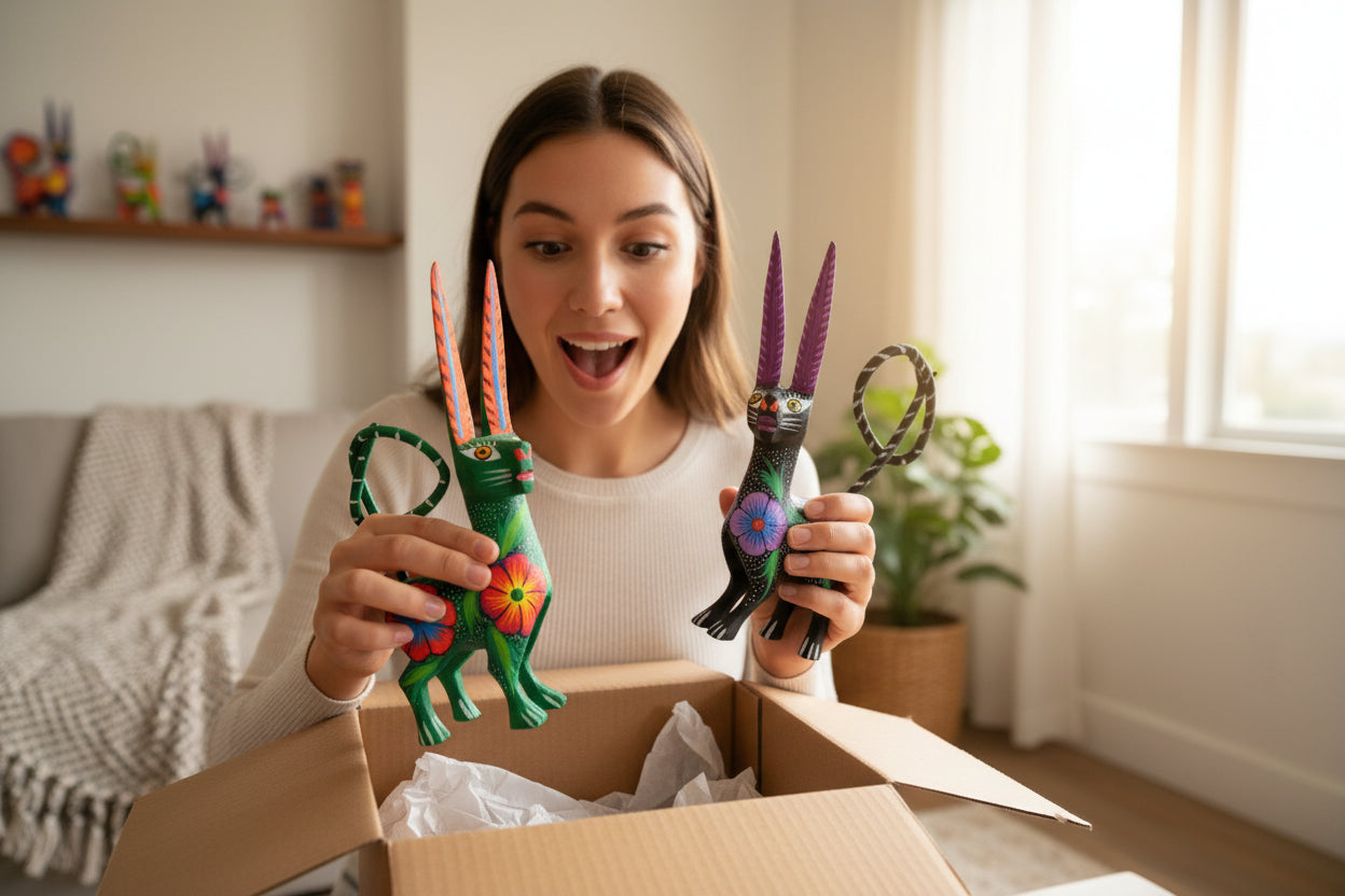 Mini Alebrije Magnetes SET 6 pieces