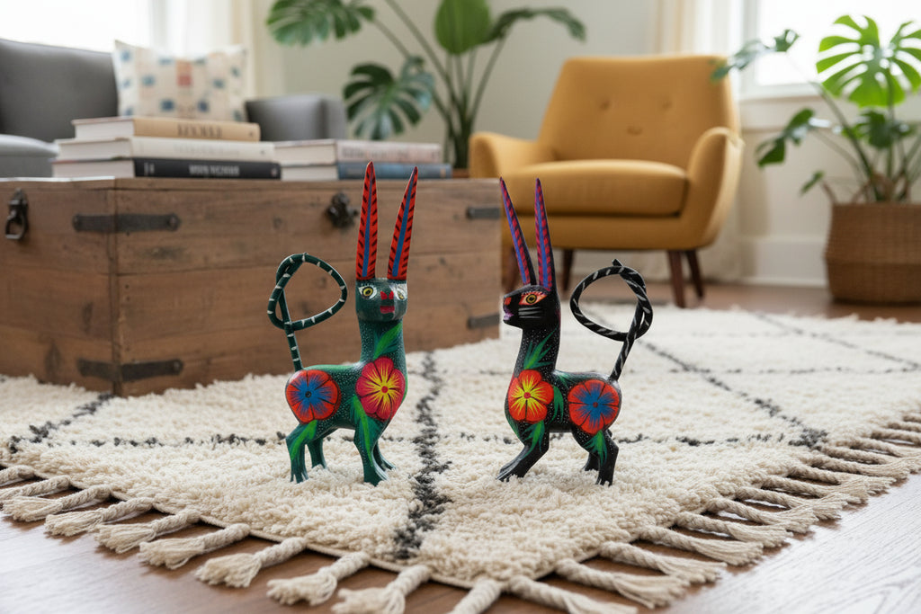 Mini Alebrije Magnetes SET 6 pieces
