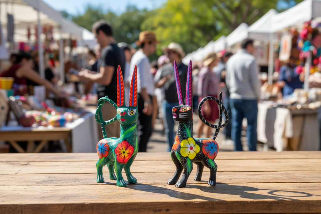 Mini Alebrije Magnetes SET 6 pieces