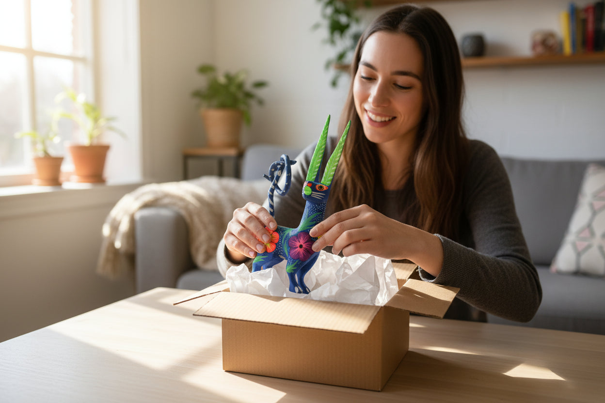 Mini Alebrije Magnetes SET 6 pieces