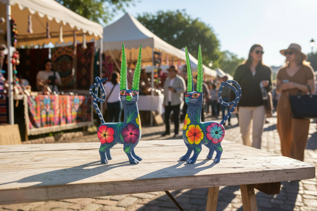 Mini Alebrije Magnetes SET 6 pieces