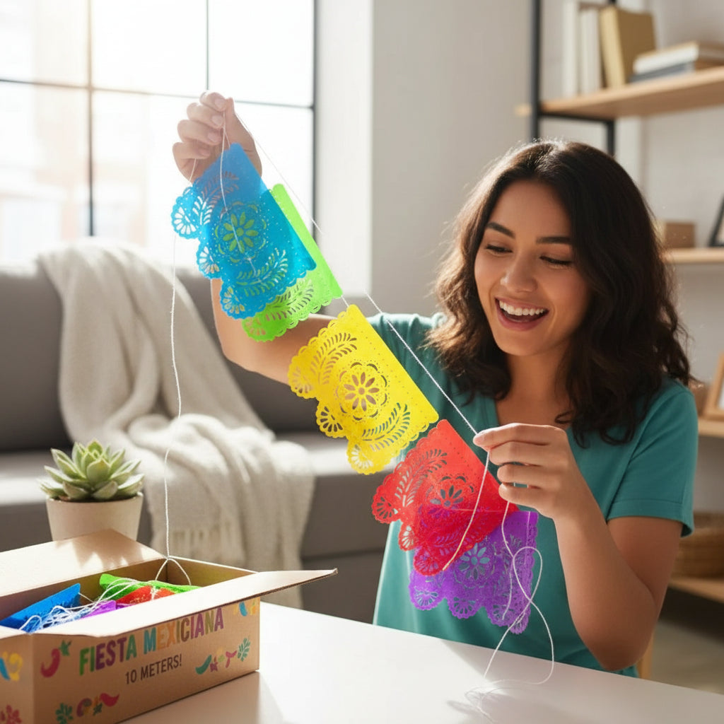 Mexican papel picado for decoration Model 1