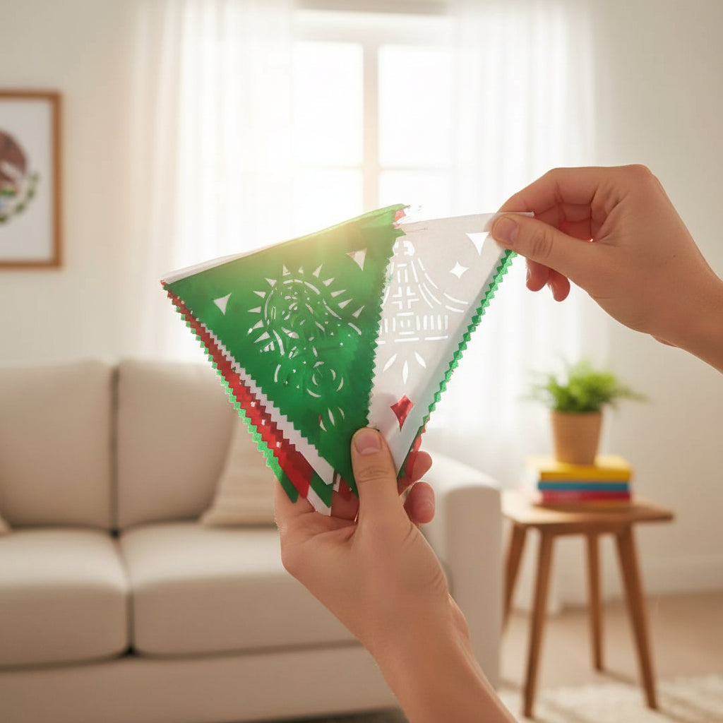 Mexican papel picado for decoration Model 3